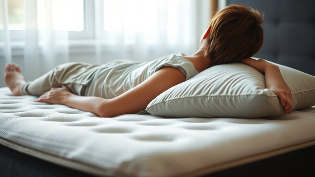 back sleeping for spinal health