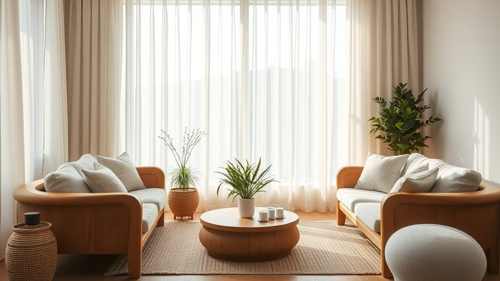 create calming sensory environment