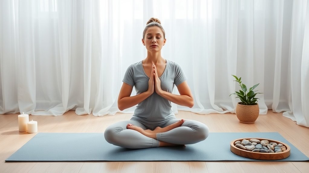 deep breathing calms stress