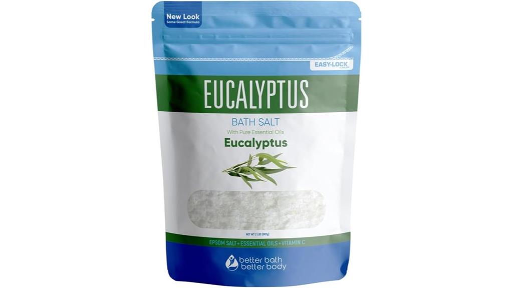 eucalyptus bath salt 32oz