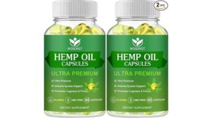 2Pack) Hemp Oil Capsules Review