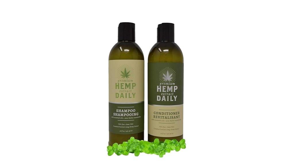 hemp shampoo and conditioner