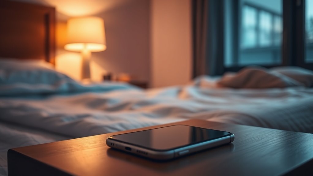 limit blue light before sleep