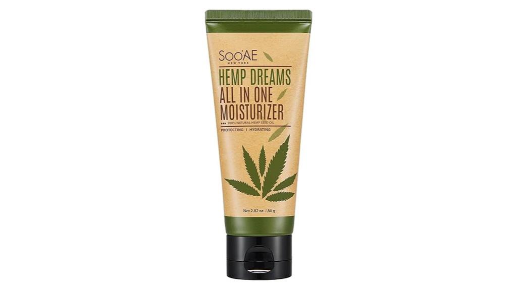 moisturizer with hemp extract