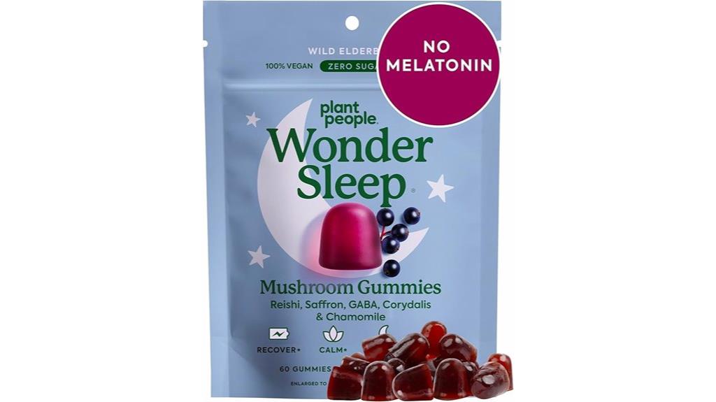 mushroom gummies sleep support