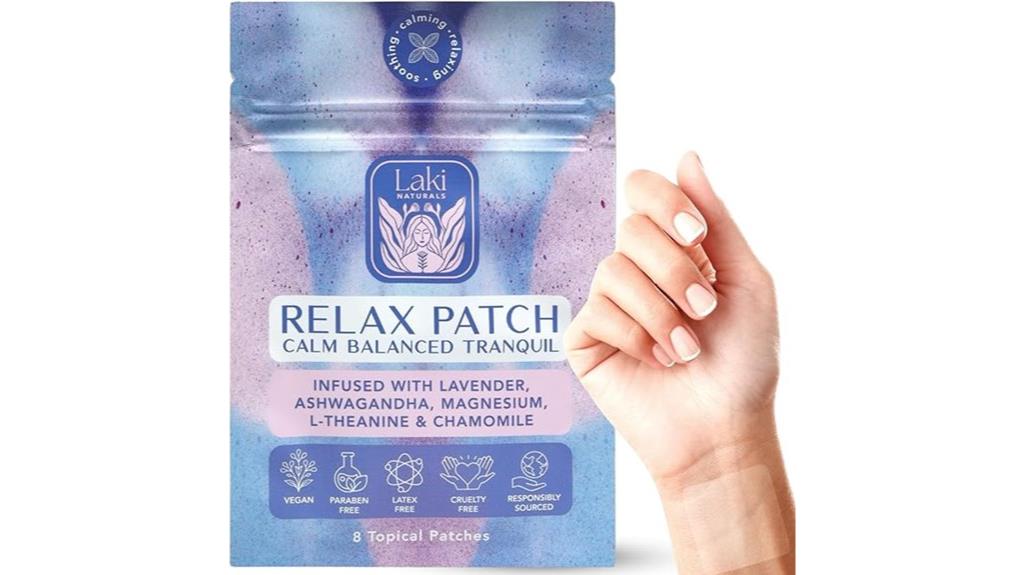 natural plant based relaxation patch