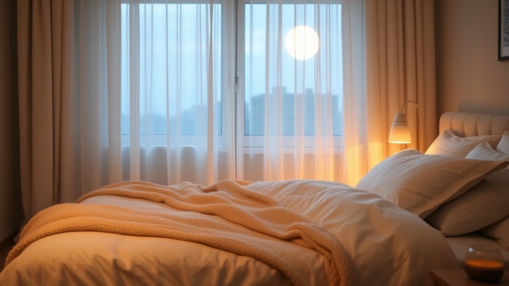 optimize bedroom for rest