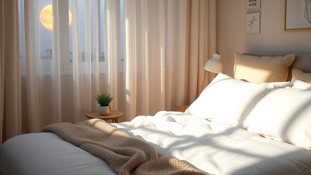 optimize sleep environment and schedule