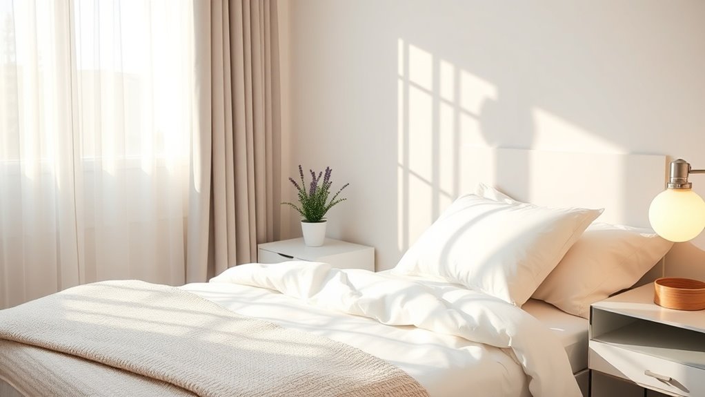 optimize sleep environment conditions