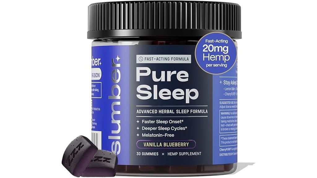 sleep aid gummy supplement