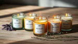 5 Best Hemp-Infused Candles for Stress Relief That Will Transform Your Relaxation Routine