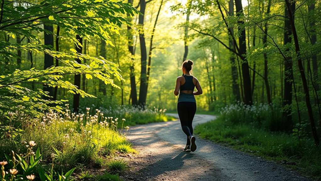 walking promotes hormonal balance